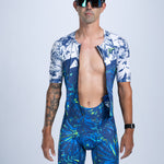 Zoot Sports TRI AERO RACESUITS Men's Ltd Tri Aero Fz Racesuit - Island Original