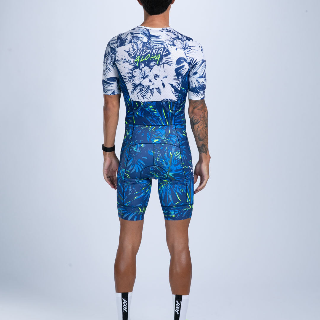 Zoot Sports TRI AERO RACESUITS Men's Ltd Tri Aero Fz Racesuit - Island Original