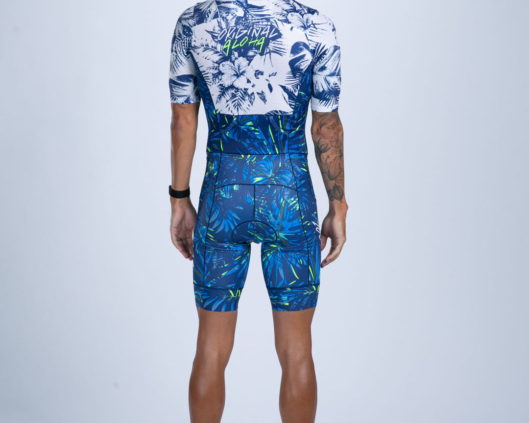 Zoot Sports TRI AERO RACESUITS Men's Ltd Tri Aero Fz Racesuit - Island Original