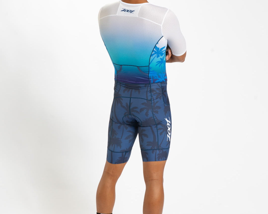 Zoot Sports TRI AERO RACESUITS Men's Ltd Tri Aero Fz Racesuit - Paradise