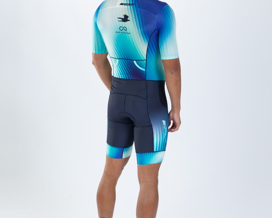 Zoot Sports TRI AERO RACESUITS Men's Ltd Tri Aero Fz Racesuit - Prism