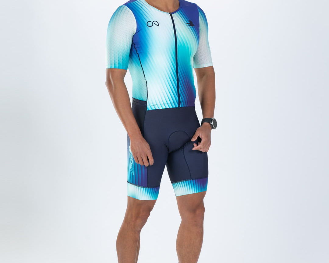 Zoot Sports TRI AERO RACESUITS Men's Ltd Tri Aero Fz Racesuit - Prism