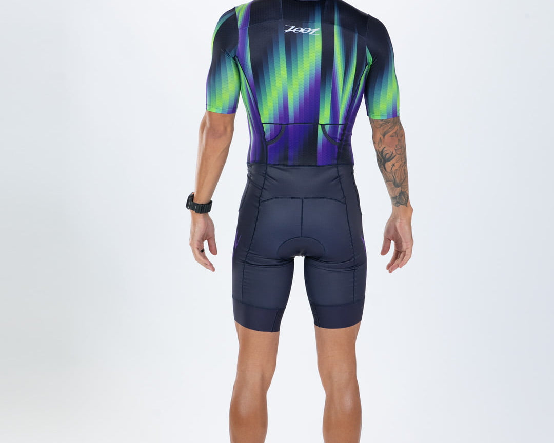 Zoot Sports TRI AERO RACESUITS Men's Ltd Tri Aero Fz Racesuit - Reflection