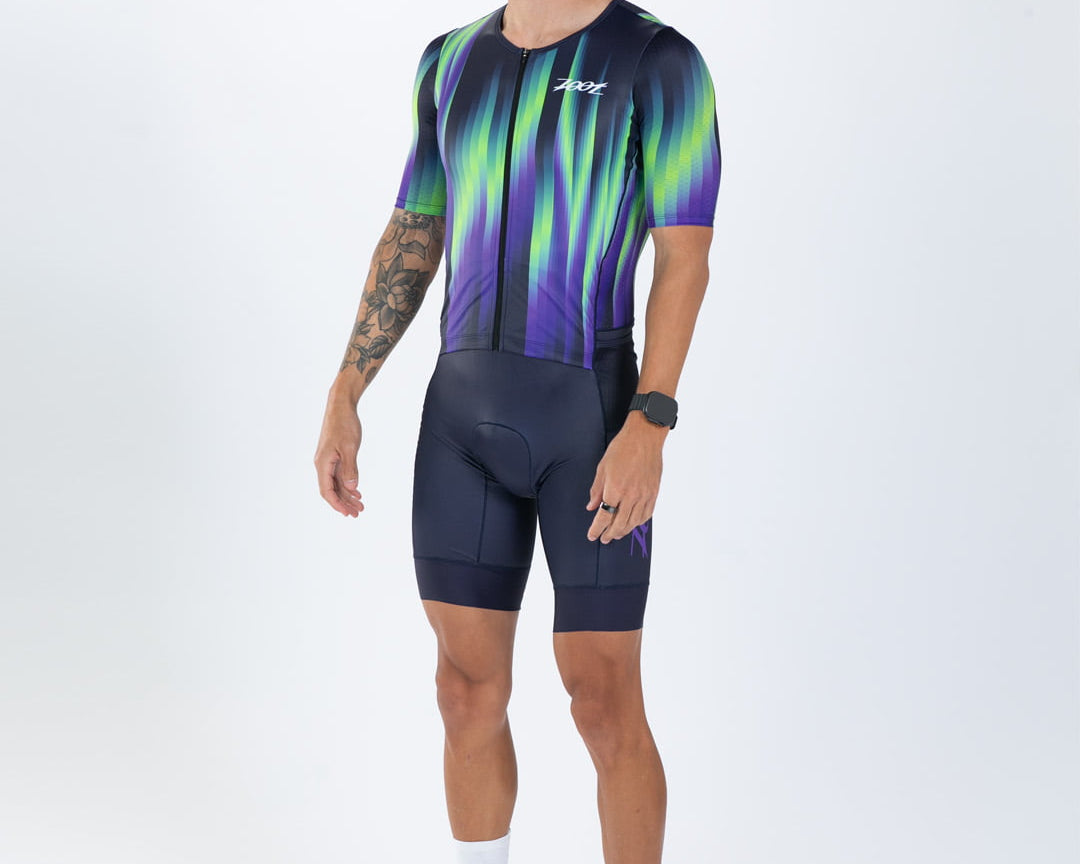 Zoot Sports TRI AERO RACESUITS Men's Ltd Tri Aero Fz Racesuit - Reflection
