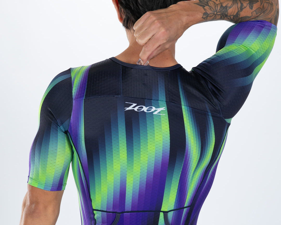 Zoot Sports TRI AERO RACESUITS Men's Ltd Tri Aero Fz Racesuit - Reflection