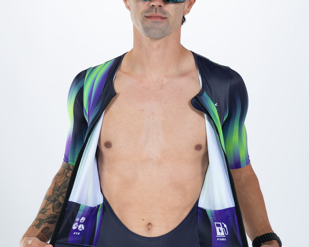 Zoot Sports TRI AERO RACESUITS Men's Ltd Tri Aero Fz Racesuit - Reflection
