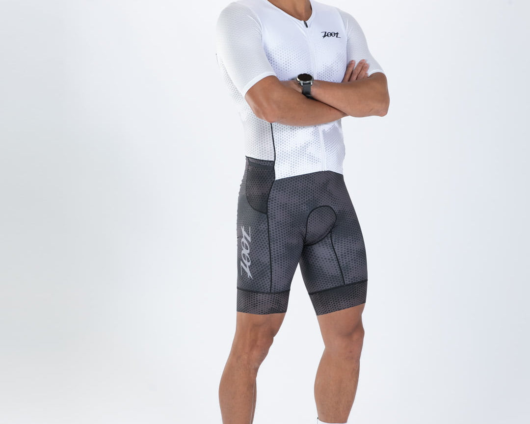Zoot Sports TRI AERO RACESUITS Men's Ltd Tri Aero Fz Racesuit - Shadow