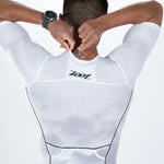 Zoot Sports TRI AERO RACESUITS Men's Ltd Tri Aero Fz Racesuit - Shadow
