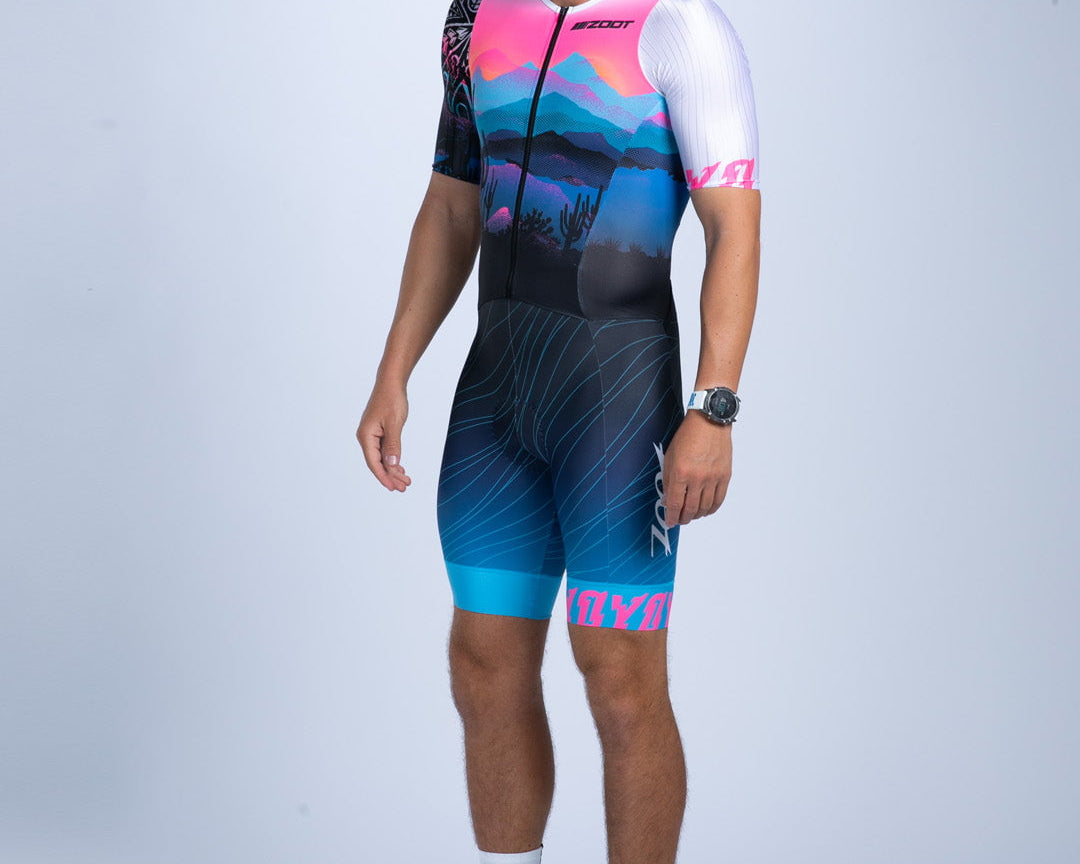 Zoot Sports TRI AERO RACESUITS Men's Ultra Tri P1 Racesuit - Elements