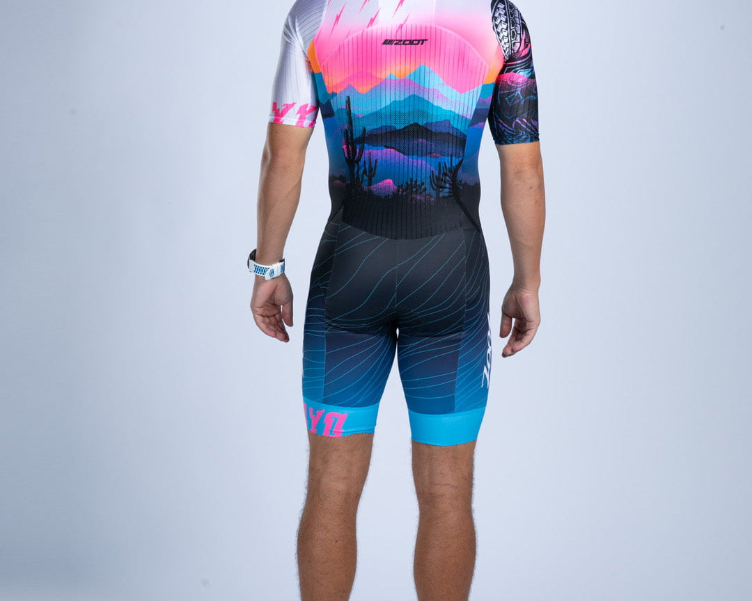 Zoot Sports TRI AERO RACESUITS Men's Ultra Tri P1 Racesuit - Elements
