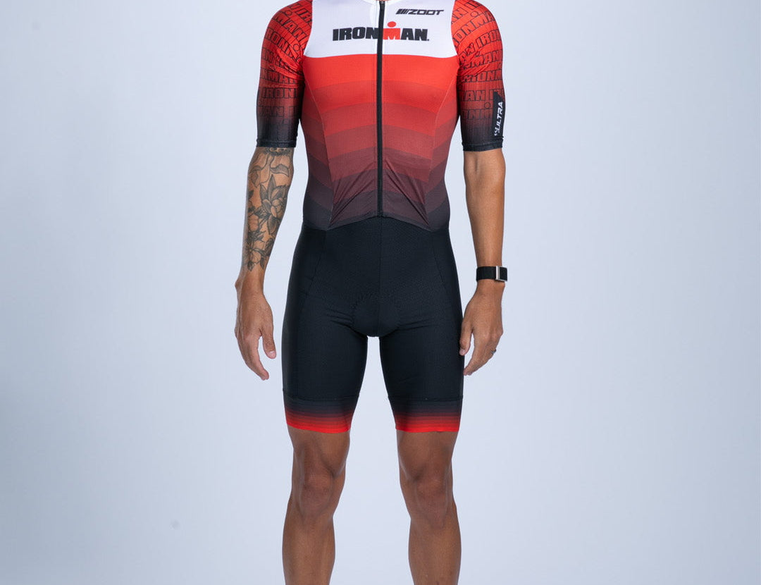 Zoot Sports TRI AERO RACESUITS Men's Ultra Tri P1 Racesuit - IM Velocity