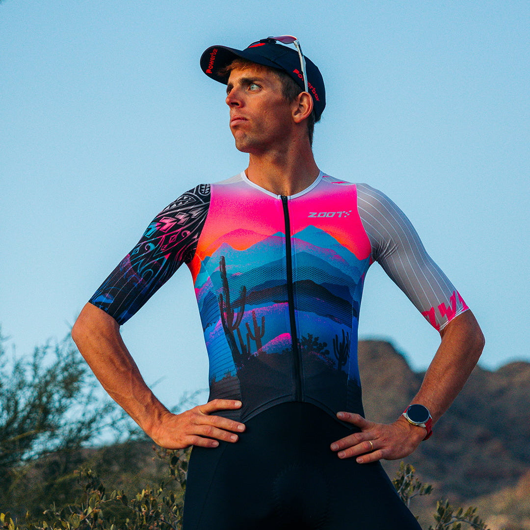 Zoot Sports TRI AERO RACESUITS Men's Ultra Tri P1x Racesuit - Elements