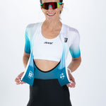 Zoot Sports TRI AERO RACESUITS Women's Elite P1 Tri Aero Fz Racesuit - Sonic Wave