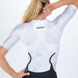Zoot Sports TRI AERO RACESUITS Women's Elite P1 Tri Aero Fz Racesuit - Sonic White