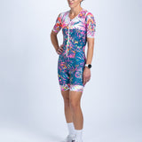 Zoot Sports TRI AERO RACESUITS Women's Ltd Tri Aero Fz Racesuit - Island Original