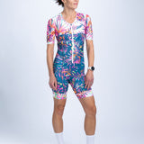 Zoot Sports TRI AERO RACESUITS Women's Ltd Tri Aero Fz Racesuit - Island Original