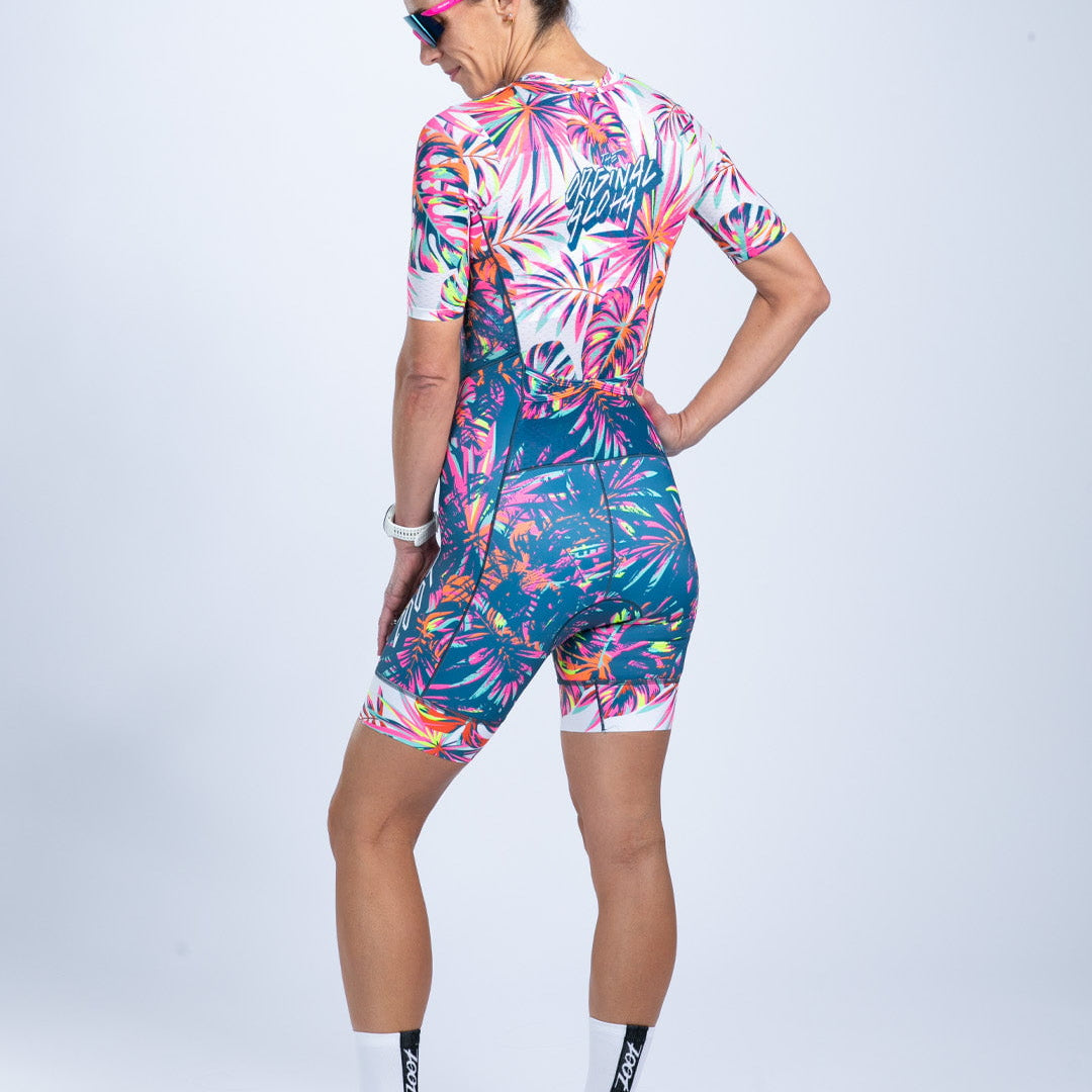 Zoot Sports TRI AERO RACESUITS Women's Ltd Tri Aero Fz Racesuit - Island Original