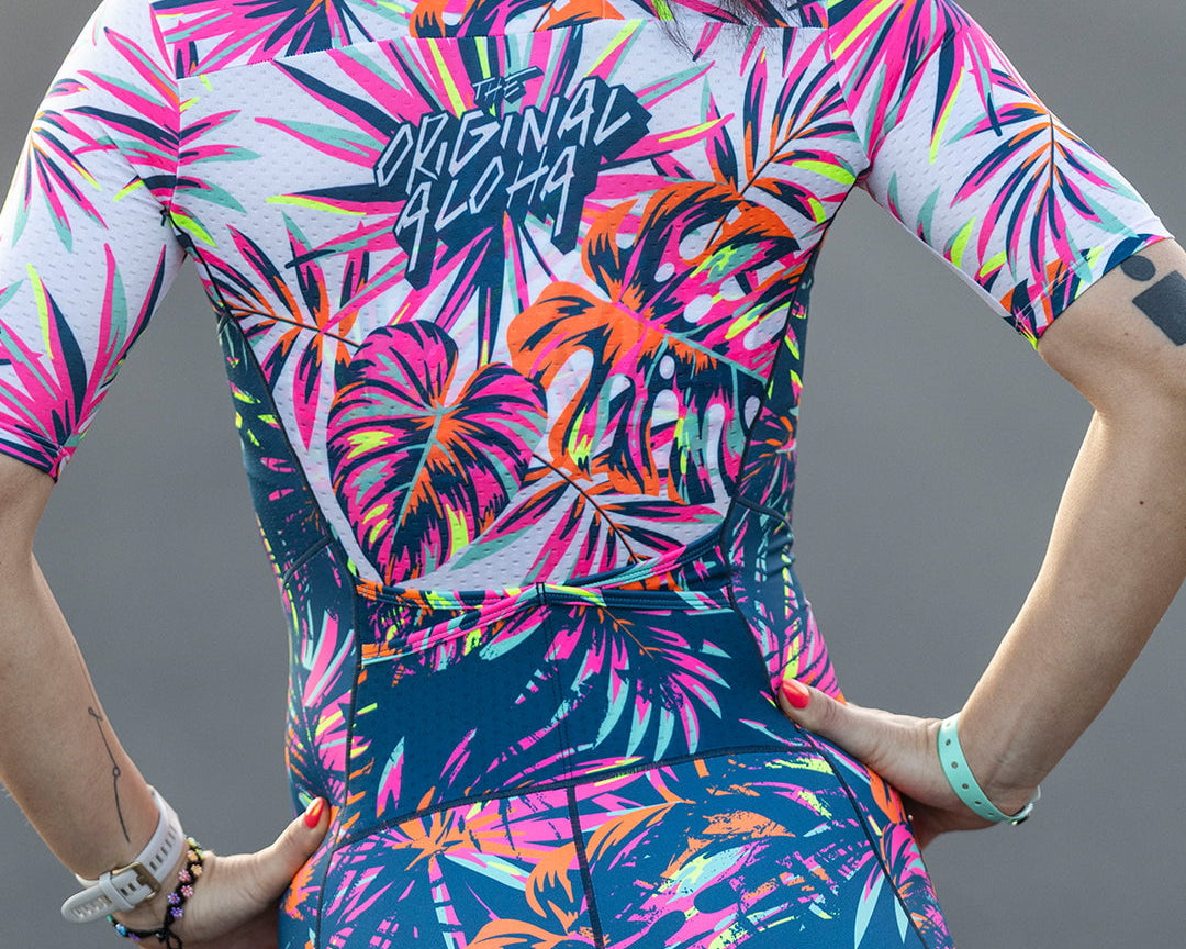 Zoot Sports TRI AERO RACESUITS Women's Ltd Tri Aero Fz Racesuit - Island Original