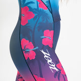 Zoot Sports TRI AERO RACESUITS Women's Ltd Tri Aero Fz Racesuit - Paradise