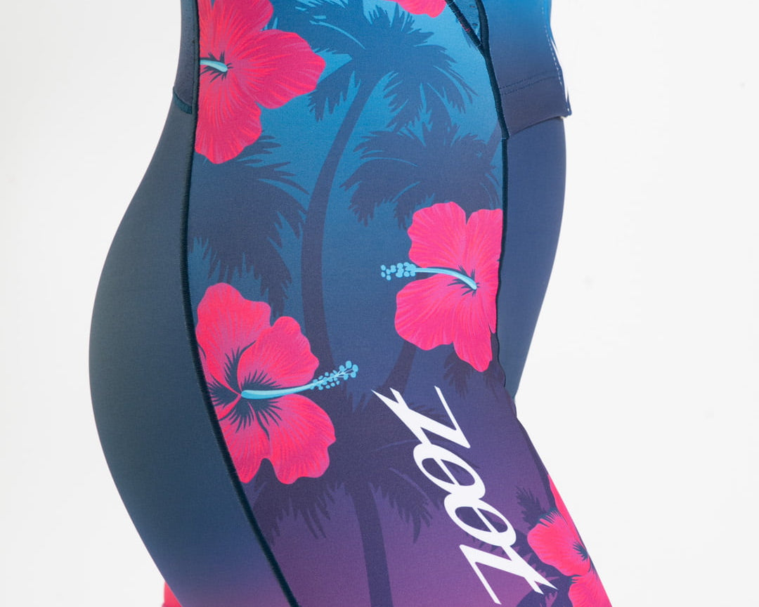 Zoot Sports TRI AERO RACESUITS Women's Ltd Tri Aero Fz Racesuit - Paradise