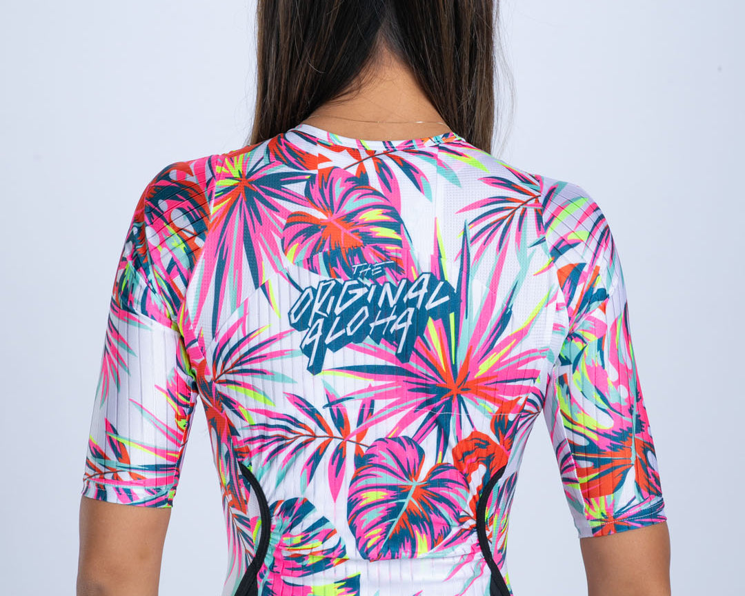 Zoot Sports TRI AERO RACESUITS Women's Ultra Tri P1 Racesuit - Island Original