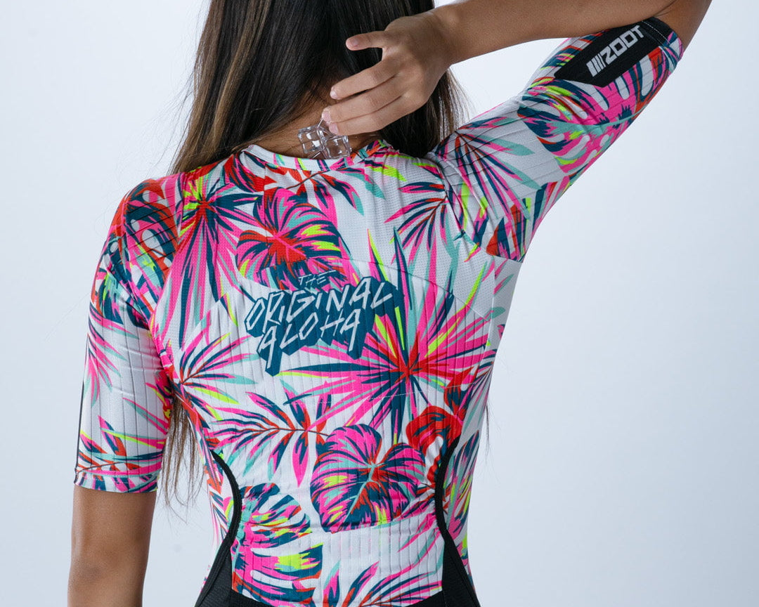 Zoot Sports TRI AERO RACESUITS Women's Ultra Tri P1 Racesuit - Island Original