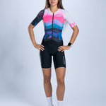 Zoot Sports TRI AERO RACESUITS Women's Ultra Tri P1x Racesuit - Elements