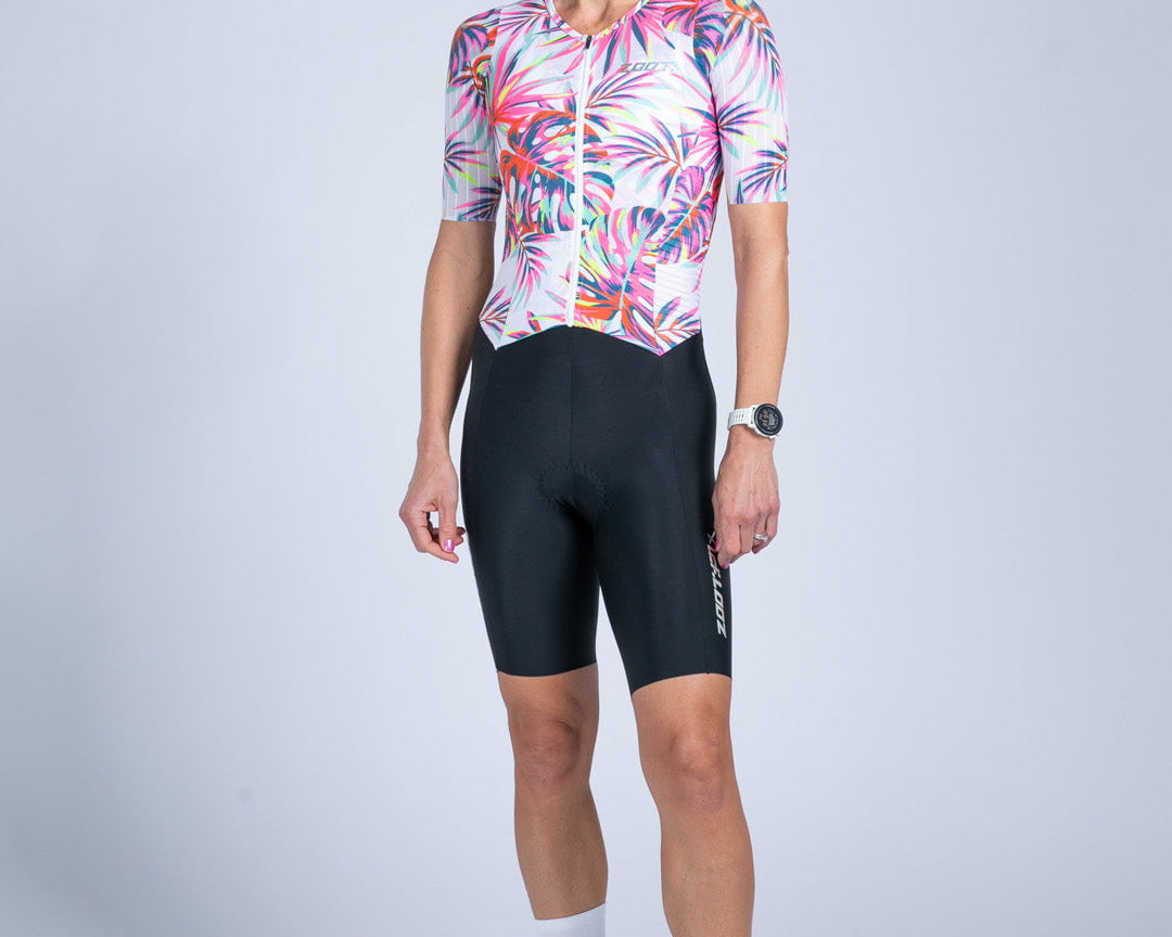 Zoot Sports TRI AERO RACESUITS Women's Ultra Tri P1x Racesuit - Island Original