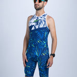 Zoot Sports TRI BACKZIP RACESUITS Men's Sprint Tri Hyperglide Backzip Racesuit - Island Original