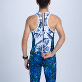 Zoot Sports TRI BACKZIP RACESUITS Men's Sprint Tri Hyperglide Backzip Racesuit - Island Original