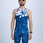 Zoot Sports TRI BACKZIP RACESUITS Men's Sprint Tri Hyperglide Backzip Racesuit - Island Original