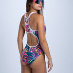 Zoot Sports TRI OPENBACK RACESUITS Women's Sprint Tri Hyperglide Open Back Swimsuit - Island Original