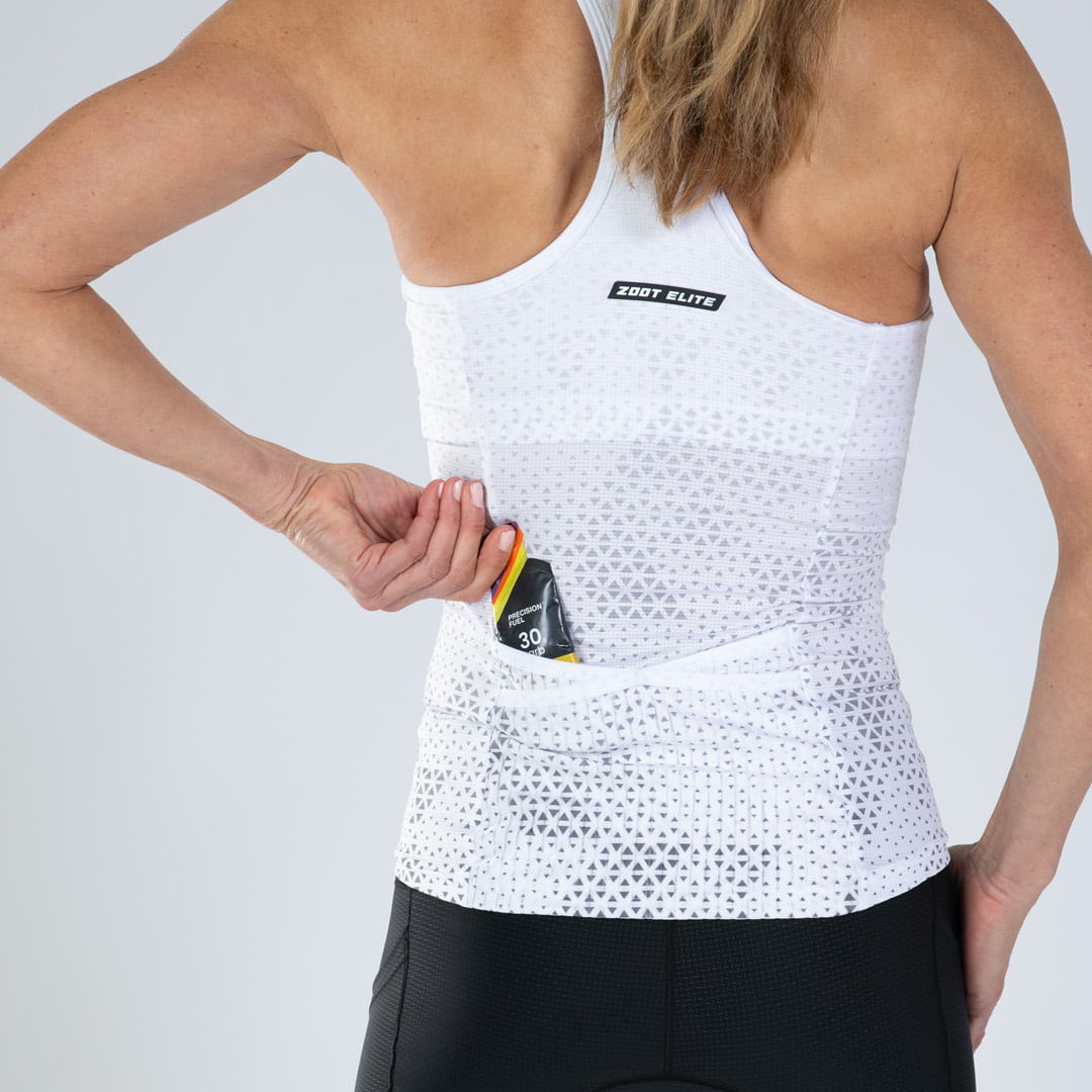 Zoot Sports TRI RACERBACKS Women's Elite Tri Racerback - Sonic White