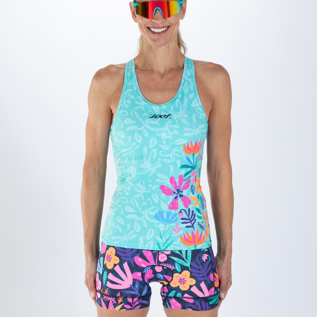 Zoot Sports TRI RACERBACKS Women's Ltd Tri Racerback - Florescence