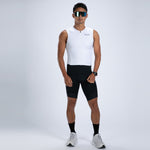Zoot Sports TRI RACESUITS Men's Core Tri Slvs Fz Racesuit - White