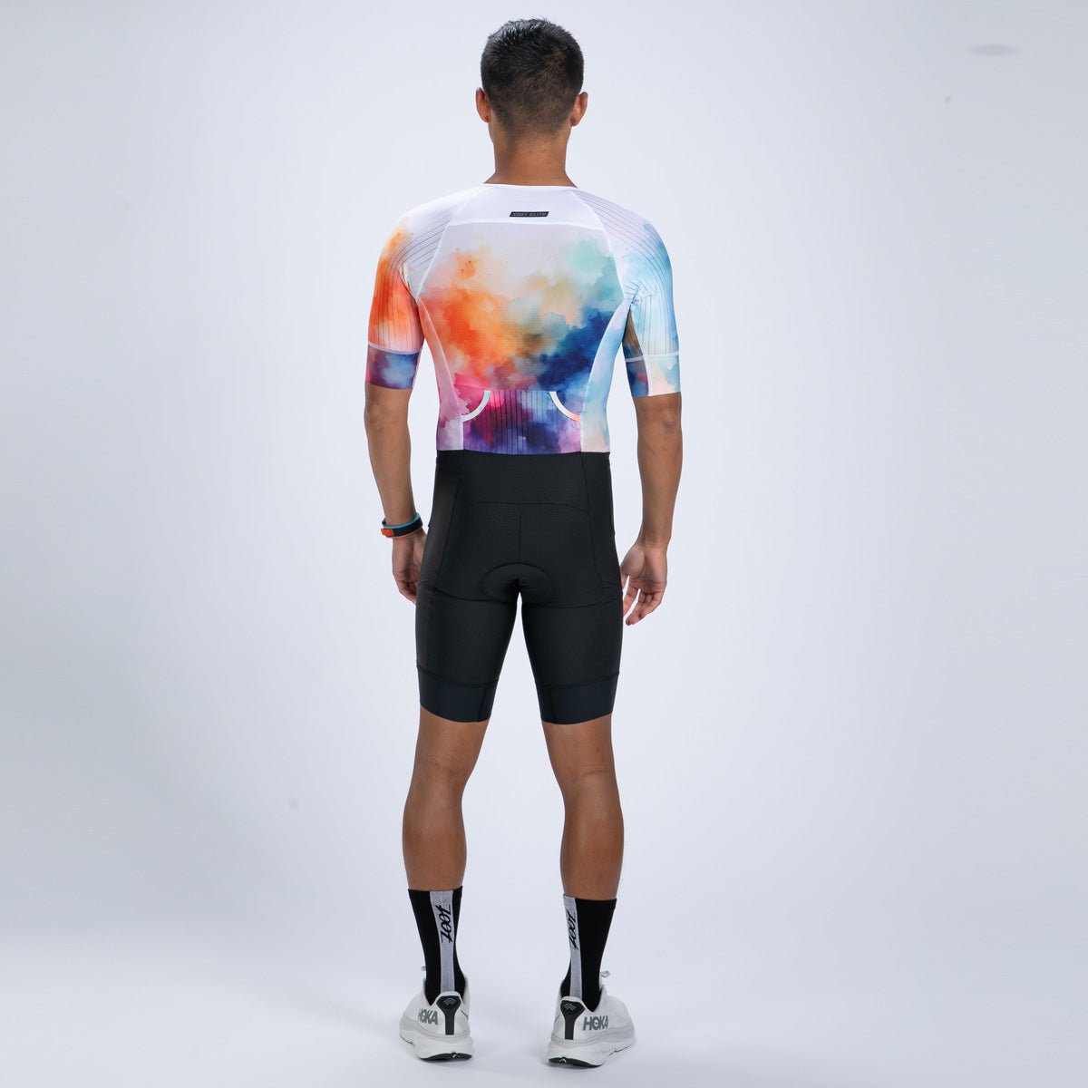 Zoot Sports TRI RACESUITS Men's Elite Tri Aero Fz Racesuit - Chromoflow