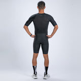 Zoot Sports TRI RACESUITS Men's Elite Tri Aero Fz Racesuit - Jet Black