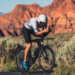 Zoot Sports TRI RACESUITS Men's Elite Tri Aero Fz Racesuit - Vapor White