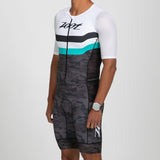 Zoot Sports TRI RACESUITS Men's Ltd Tri Aero Fz Racesuit - Camouflage