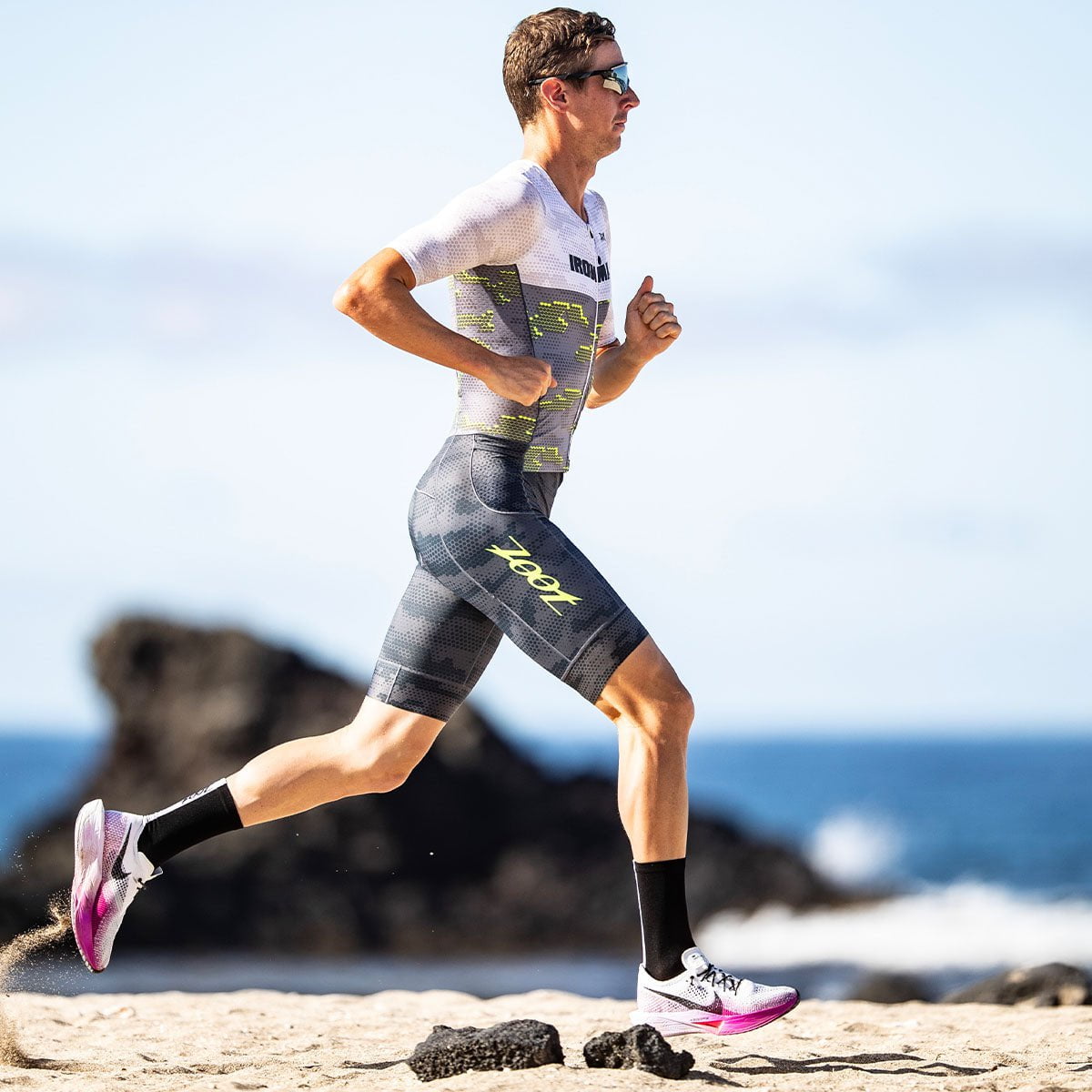 Zoot Sports TRI RACESUITS Men's Ltd Tri Aero Fz Racesuit - IM Resilience