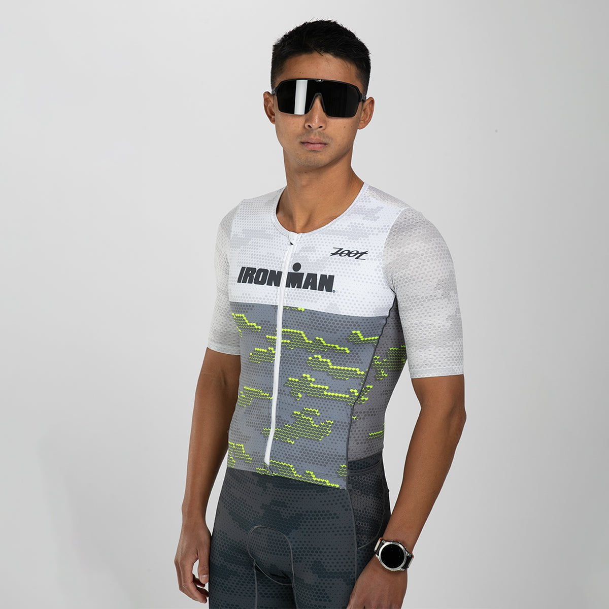 Zoot Sports TRI RACESUITS Men's Ltd Tri Aero Fz Racesuit - IM Resilience