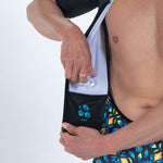 Zoot Sports TRI RACESUITS Men's Ltd Tri Aero Fz Racesuit - Kaleidoscope