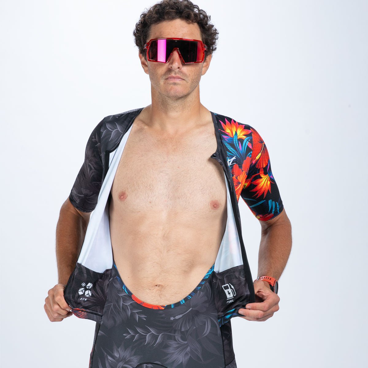 Zoot Sports TRI RACESUITS Men's Ltd Tri Aero Fz Racesuit - King Kam