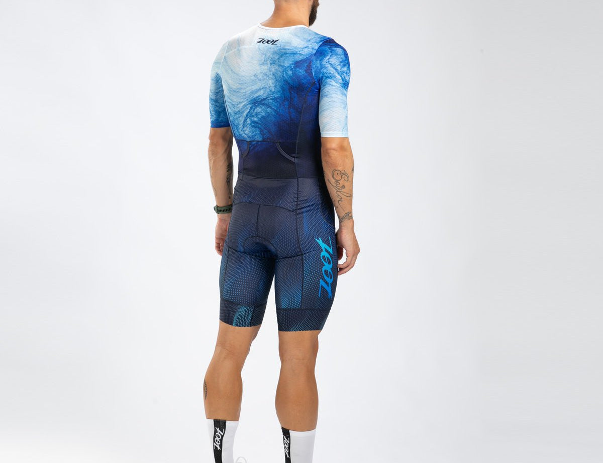 Zoot Sports TRI RACESUITS Men's Ltd Tri Aero Fz Racesuit - La Plage
