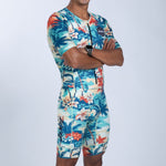 Zoot Sports TRI RACESUITS Men's Ltd Tri Aero Fz Racesuit - Vintage Hula