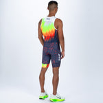 Zoot Sports TRI RACESUITS Men's Ltd Tri Aero Slvs Fz Racesuit - Costa Del Sol