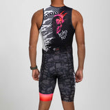 Zoot Sports TRI RACESUITS Men's Ltd Tri Aero Slvs Fz Racesuit - Darkside
