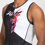 Zoot Sports TRI RACESUITS Men's Ltd Tri Aero Slvs Fz Racesuit - Darkside