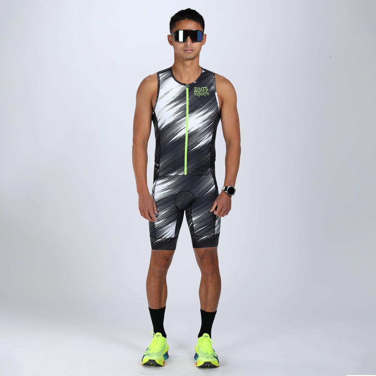 Zoot Sports TRI RACESUITS Men's Ltd Tri Aero Slvs Fz Racesuit - DriftSPEED