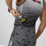 Zoot Sports TRI RACESUITS Men's Ltd Tri Aero Slvs Fz Racesuit - IM Endurance